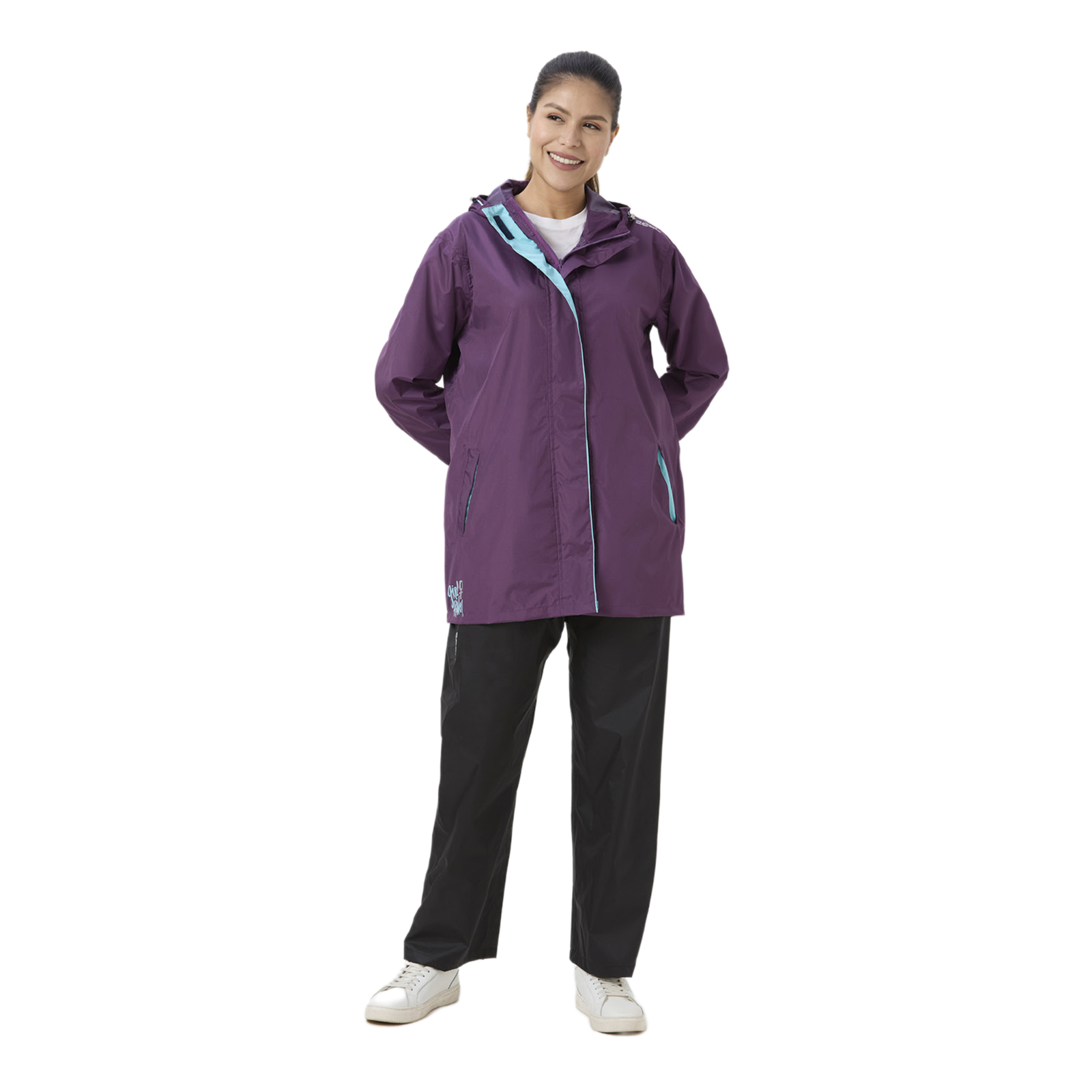 WOMEN'S FULL LENGTH RAINCOAT
